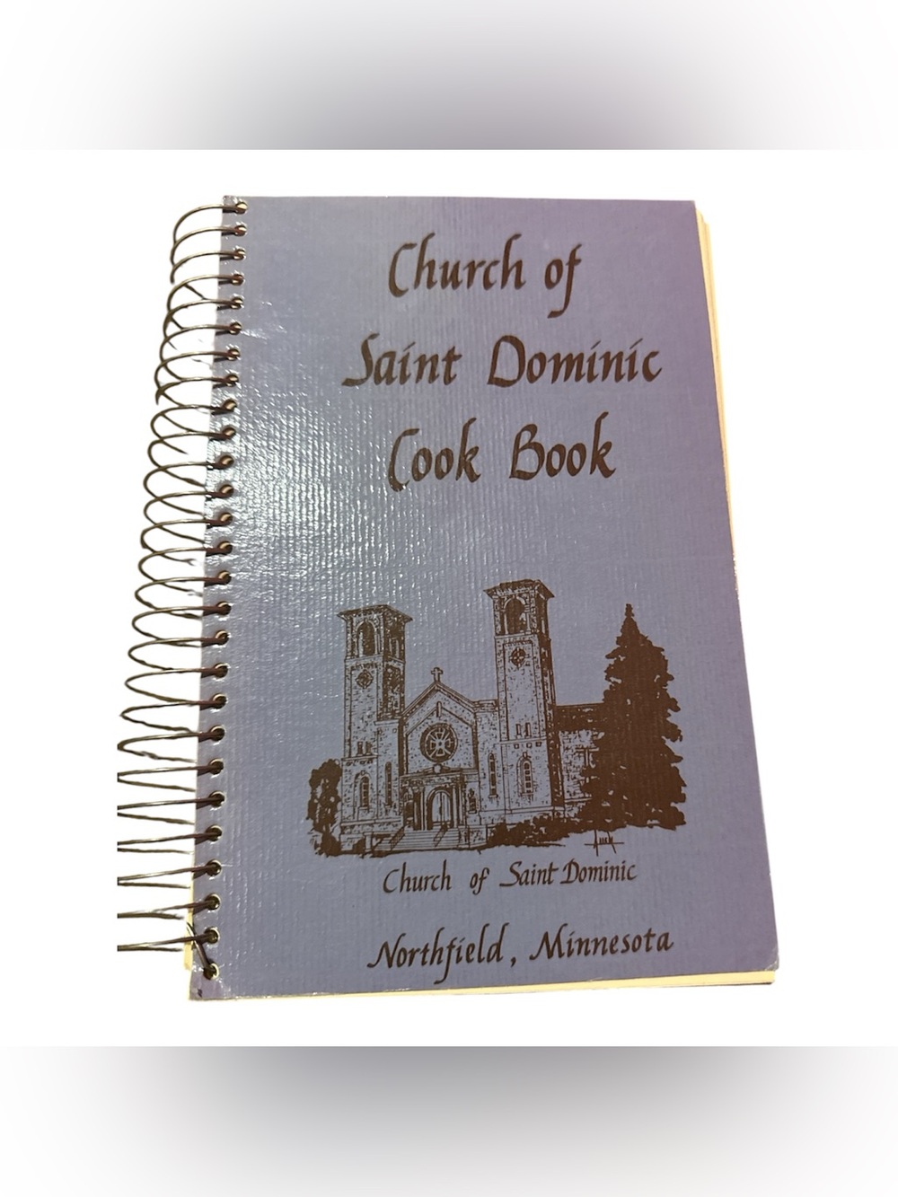 Vintage Cookbook Hundreds Of Recipes Church Of St. Dominic Northfield MN 1984